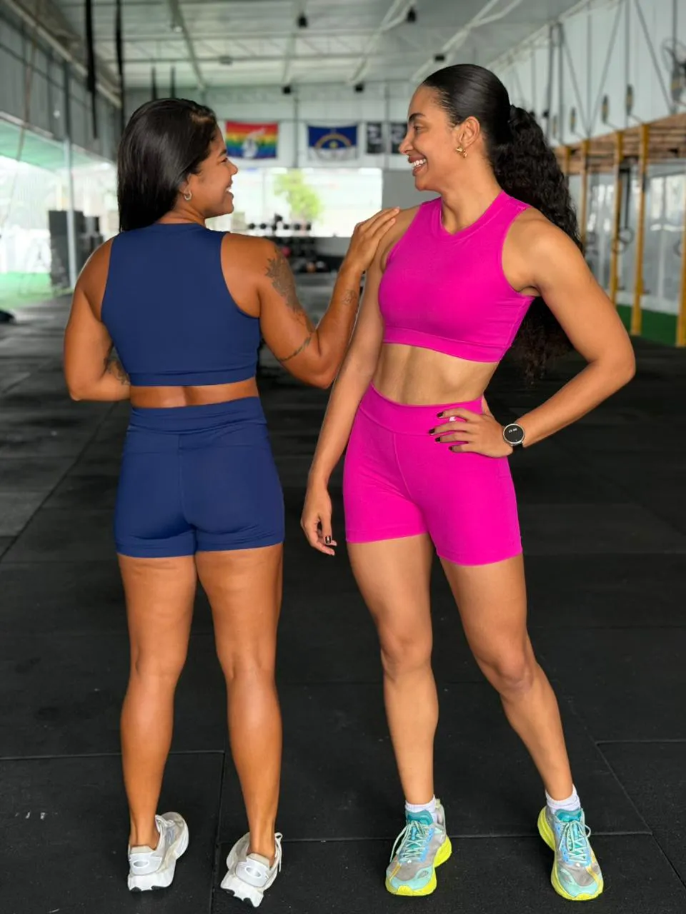 CONJUNTO SHORT ZIP