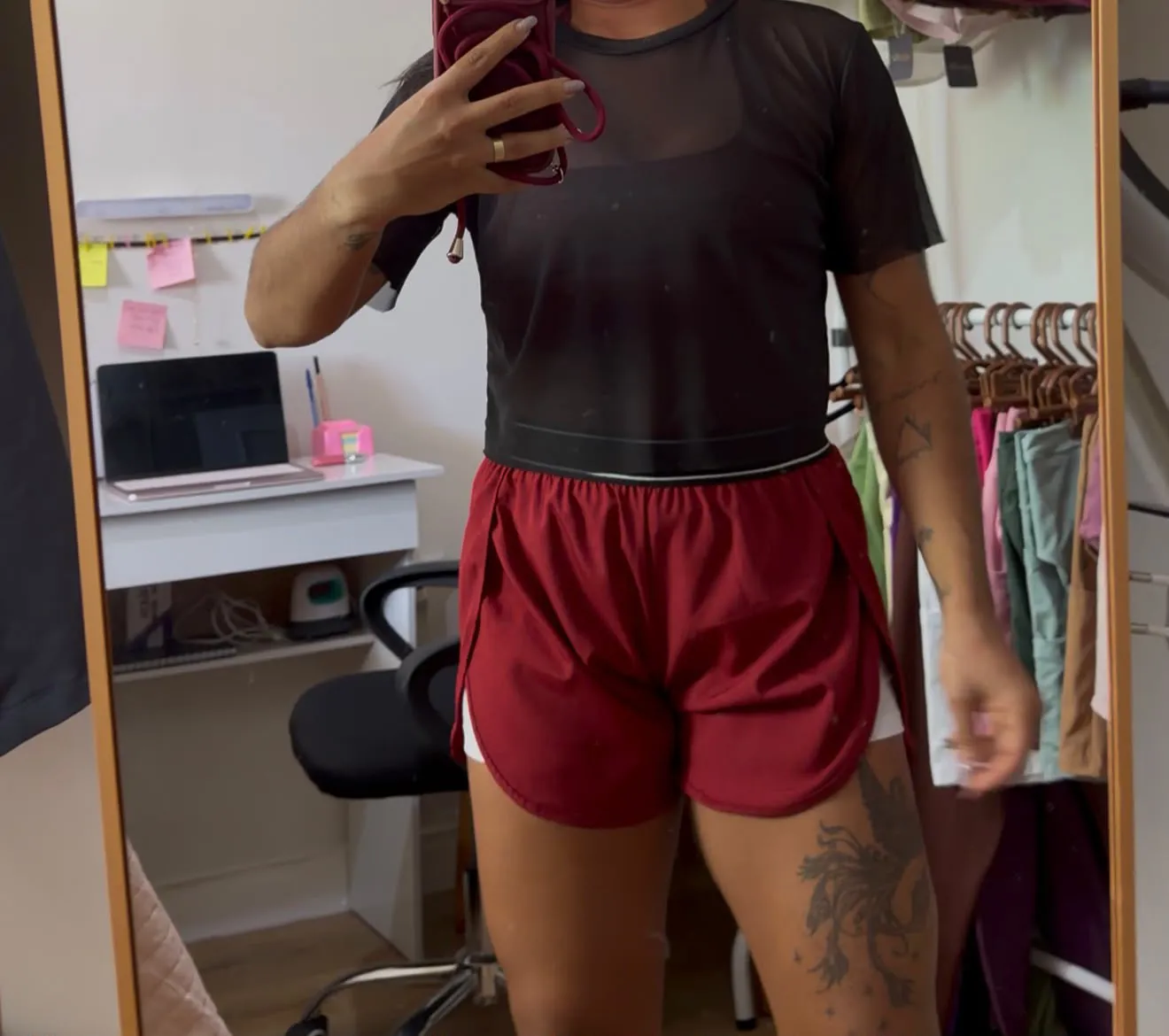 CAMISA DE TULE — variante 4